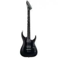 Esp Ltd Deluxe MH-1000NT BB Black Satin elektrische gitaar