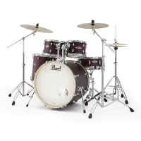Pearl Export 22 USA Fusion Drum Kit Satin Scarlet