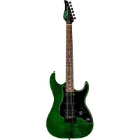 JET Guitars JS-450 Rosewood Transparent Green