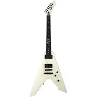Esp Ltd James Hetfield Signature Vulture Olympic White elektrische gitaar met koffer