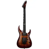 ESP E-II Horizon FR-II Tiger Eye Sunburst elektrische gitaar met koffer