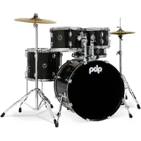 PDP CENTERstage 20'' Iridescent Black Sparkle Akoestisch drumstel