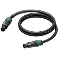 Procab PRA524/3 4-polige speakonkabel, 3 meter