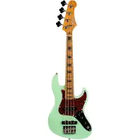 JET Guitars JB-300 Travel Sea Foam Green compacte elektrische basgitaar