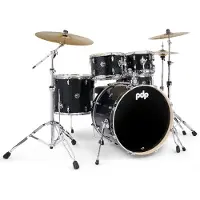 PDP Drums PDMA2215KTBS Mainstage Black Sparkle 5d. drumstel met bekkens en hardware