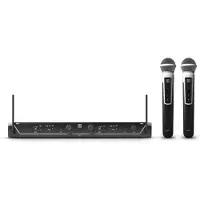 LD Systems U308 HHD 2 draadloze handheld-microfoonset (823-832 MHz, 863-865 MHz)