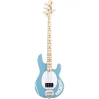 Sterling By Music Man StingRay Ray4 Chopper Blue elektrische basgitaar