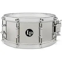 Latin Percussion LP5513-S Steel Salsa Snare, 5-1/2″ x 13″