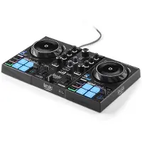 Hercules DJControl Inpulse 200 MK3 – Ideale DJ-controller om met DJ-en te beginnen – Software en tutorials inbegrepen – Spotify en Apple Music streamen met Serato DJ Lite