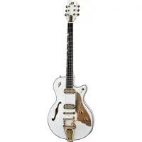 Duesenberg Starplayer TV Phonic Venetian White semi-akoestische gitaar met koffer