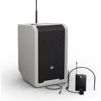 LD Systems ANNY 8 BPH B8 G Urban Grey met headset 823-832 MHz + 863-865 MHz