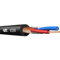 Klotz MC2000SW.300 audiokabel, 2x 0.22 mm², ø 6.5 mm, 300 m