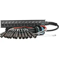Klotz SLW120XE10 12-kanaals XLR stagebox met multicore 10m