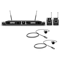LD Systems U508 BPL 2 draadloze dasspeld-microfoonset (823-832 MHz, 863-865 MHz)