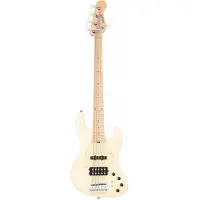 Sadowsky MetroLine 21-5 Vintage M/J Bass Swamp Ash Solid Olympic White High Polish 5-snarige elektrische basgitaar met gigbag