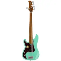 Sire Marcus Miller P5 A5L Mild Green linkshandige 5-snarige elektrische basgitaar