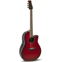 Ovation 2771AX-CCB-G Pro Series Balladeer Deep Contour Cutaway Cherry Cherry Burst elektrisch-akoestische westerngitaar
