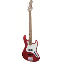 Sadowsky MetroExpress Vintage J/J Bass Roasted Maple Solid Candy Apple Red Metallic elektrische basgitaar
