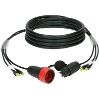 Klotz H1P88RX030 CAT7 & power 3G2.5 hybrid cable 2x RJ45 + Schuko 30m