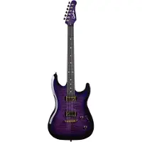 Godin Artisan ST-II Black Amethyst elektrische gitaar met koffer
