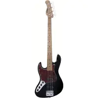 Sadowsky MetroExpress Vintage J/J Bass Roasted Maple Solid Black High Polish linkshandige elektrische basgitaar