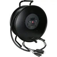 Klotz H3P99NX045 Hybride CAT7 en stroom kabelhaspel 45 meter