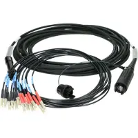 Klotz F12UM15A010 Multimode glasvezel breakoutkabel 10 meter