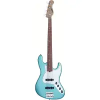 Sadowsky MetroExpress Vintage J/J Bass Morado Solid Sage Green Metallic elektrische basgitaar