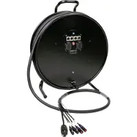 Klotz H3W55EX064 hybride kabel met DMX, CAT5e en stroom 64 meter