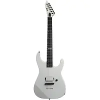 ESP E-II M-I Thru NT Snow White elektrische gitaar met koffer