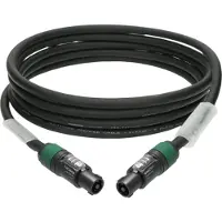 Klotz L44YSPLFF5000 4x 4.0 mm² speaker cable PVC speakON 4p F/F with plastic shell (NL4FXX) 50 meter