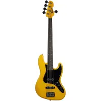 Markbass MB 5 Yellow JB 5-snarige elektrische basgitaar met gigbag