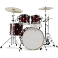 DW Drums DW DESIGN 22'' 4 SHELL CHERRY STAIN