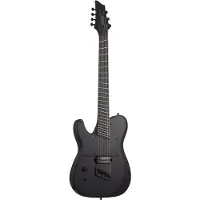 Schecter PT-7 MS Black Ops LH elektrische gitaar Satin Black Open Pore (linkshandig)