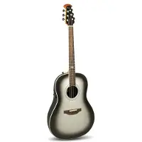 Ovation Pro Series Ultra 1516SSM-G Silver Shadow elektrisch-akoestische gitaar met soft case
