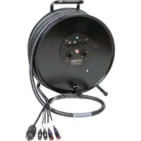 Klotz H3W55EU030 Hybrid kabel voor audio, data en stroom 30 meter