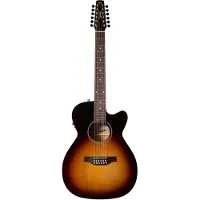 Seagull S12 CH CW Spruce Sunburst GT Presys II 12-snarige elektrisch-akoestische westerngitaar