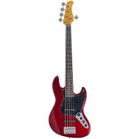 Sire Marcus Miller V3 New Gen 5-String Candy Apple Red elektrische basgitaar