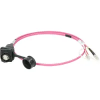 Klotz FB2ZNDL001 SmartBeam DUO d-séries to 2x LC/UPC installation adapter - multimode OM4 1 meter