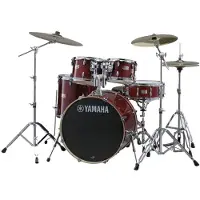 Yamaha SBP0F5 Stage Custom Birch Cranberry Red 5d. fusion drumstel inclusief hardware