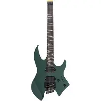 Sire Larry Carlton X6 6-String Headless Metallic Green elektrische gitaar met gigbag