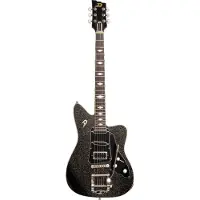 Duesenberg Paloma Black Sparkle elektrische gitaar met Custom Line Bag