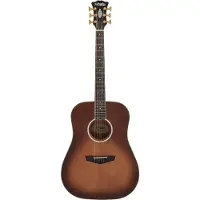 D'angelico Excel Lexington Dreadnought E Autumn Burst elektrisch-akoestische westerngitaar met gigbag
