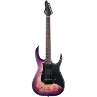 Mooer GTRS Guitars Modern 810 Purple Burst Intelligent Guitar met gigbag