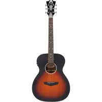 D'angelico Premier Tammany LS Satin Vintage Sunburst elektrisch-akoestische westerngitaar