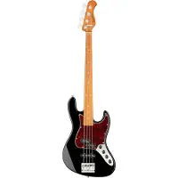 Sadowsky MetroExpress Hybrid P/J Bass Roasted Maple Solid Black High Polish elektrische basgitaar met gigbag