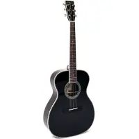 Sigma guitars S000R Black Diamond special edition elektrisch-akoestische westerngitaar