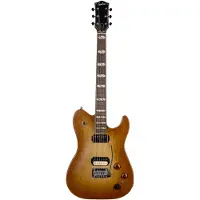 Godin Radium-X Rustic Burst elektrische gitaar met piëzo inclusief gigbag