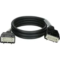 Klotz EMC6HMFT-0400 6-channel energy multicore - Harting HAN 16ES M/F-grommet housing 40m