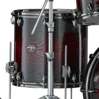 Yamaha JLHF1816UMS Live Custom Hybrid Oak Magma Sunburst 18 x 16 inch floortom